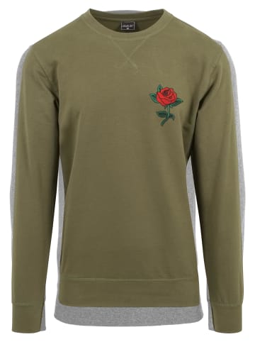 Mister Tee Crewneck-Sweater in olive