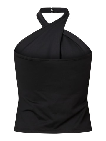 Pieces Neckholder-Top in Black