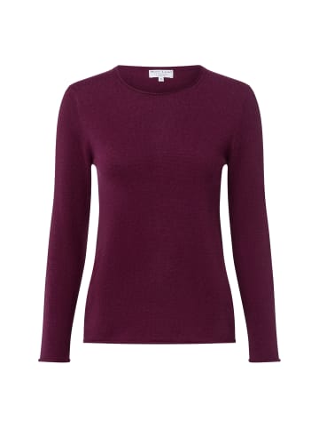 Marie Lund Strickpullover in aubergine - 0007