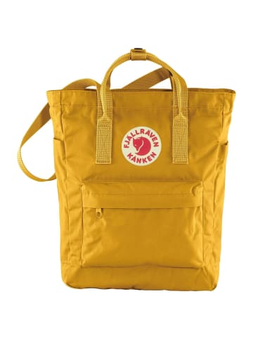 FJÄLLRÄVEN Kånken Totepack - Umhängetasche/Rucksack 13" 40 cm (deep forest) in ochre