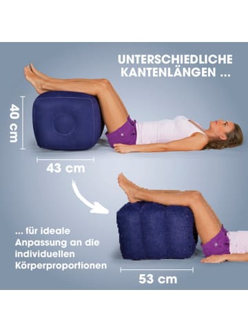 VITALmaxx Stufenbett in Blau Rückenschmerzen