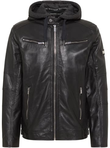 Bruno Banani Lederjacke Lando in Schwarz