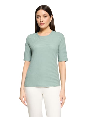 Betty Barclay Strukturshirt mit Rundhalsausschnitt in Chinois Green