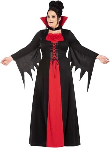 amscan Vampir Kostüm Erwachsene Halloween-Vampir Gr. 42-44 Fasching Karneval