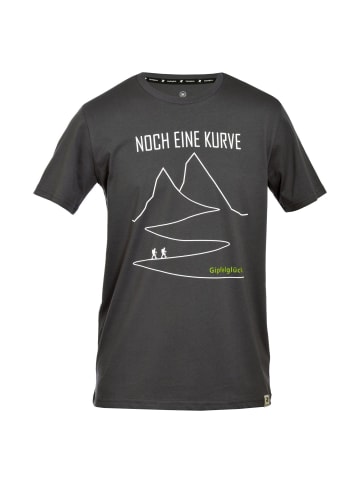 Gipfelglück Baumwoll-Tshirt FELIX in Forged Iron