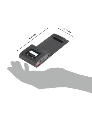 Landmann Grillleuchte LED 3,7V schwarz  Schwarz