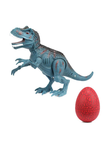 Toi-Toys WORLD OF DINOSAURS Dinosaurier mit Ei in blau