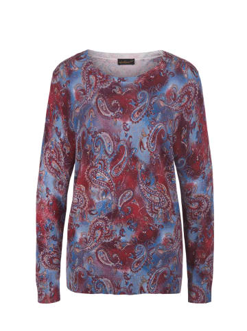GOLDNER Druckpullover Sportlich-femininer Druckpullover in bunt / gemustert