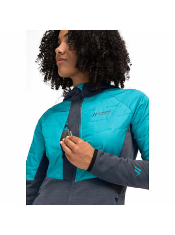 Maier Sports Hybridjacke Lanus in Hellblau