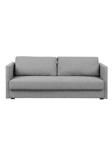Beliani 3-Sitzer Sofa EKSJO in Grau - (W) 220 x (H) 87 x (L) 102 cm