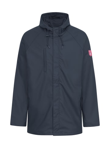 Derbe Regenjacke Passby Plain in marineblau