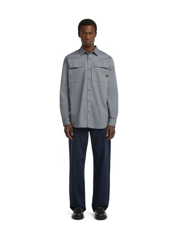 G-Star Raw CPO Regular Shirt ash blue/india ink oxford