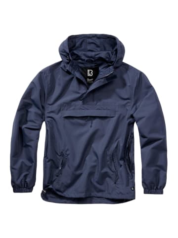 Brandit Brandit Herren Summer Pull Over Jacket in navy