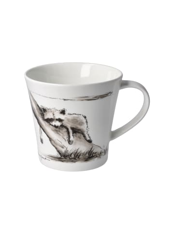 Goebel Coffee-/Tea Mug " Peter Schnellhardt  Kleines Nickerchen " in scharz weiß