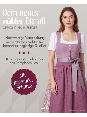 MarJo Midi Dirndl Gina in Flieder