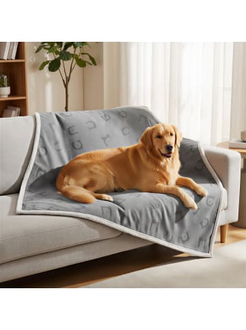 Feandrea Tierdecke Basco in Grau - (B)203 x (H)1 x (T)152 cm