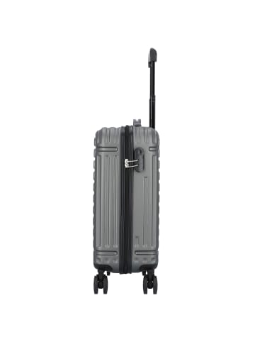 Nowi Vancouver 4-Rollen Kabinentrolley 55 cm mit Doppelrollen anthrazit