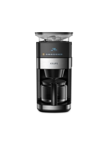 Krups KM8328 Grind Aroma Filterkaffeemaschine mit Mahlwerk in Schwarz