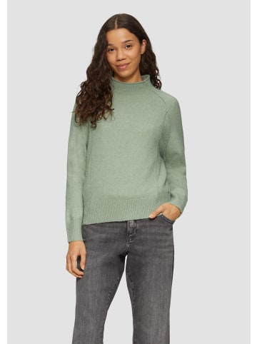 QS Strickpullover in 72W0_salbeigrün