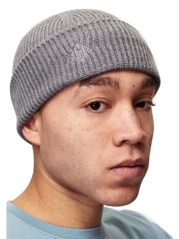 HONESTY RULES Beanie " Fishermen's " in grau