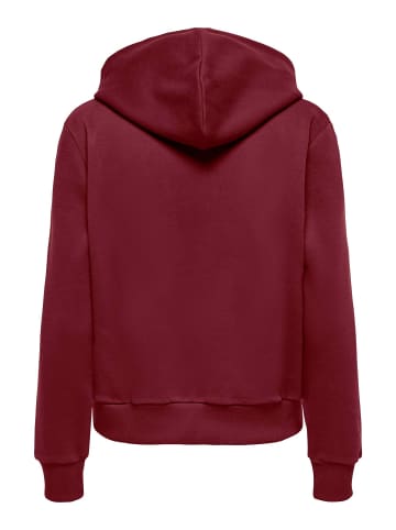 ONLY Kapuzenpullover in Cabernet