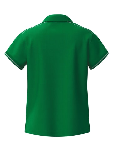 erima Damen Poloshirt in smaragd/weiss