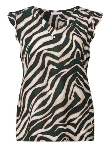 Street One Gemustertes Top in Grün