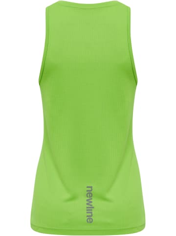 Newline T-Shirt S/L Women Core Running Singlet in GREEN FLASH