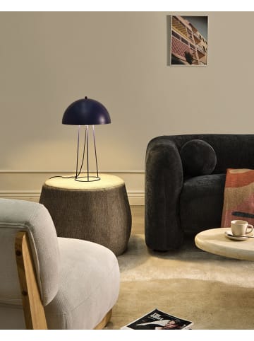 Beliani Tischleuchten MOPAN in Blau - (W) 30 x (H) 52 x (L) 30 cm