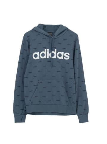 adidas Pullover Core Fav Hoody Hooded in Blau