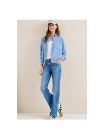 Cecil Langarmbluse in cloud blue