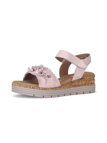 Gabor Plateau Sandalen in rosa