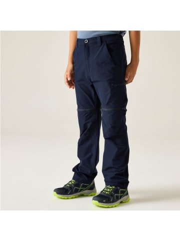Regatta Zip Off Pant / Softshellhose in Blau