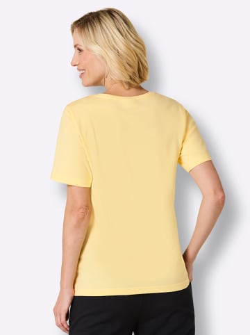 WITT WEIDEN Dreierpack Shirts in zitrone + weiß + anthrazit