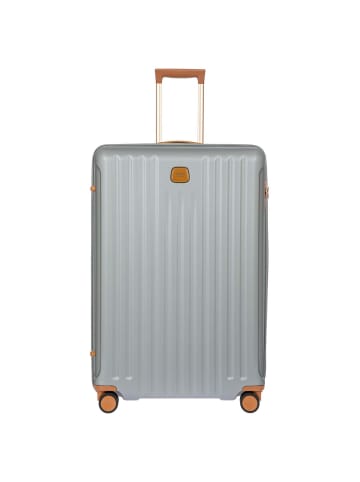 BRIC`s Capri - 4-Rollen-Trolley 81 cm (silver) in silver