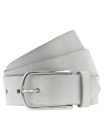 Vanzetti Gürtel Leder white-silver