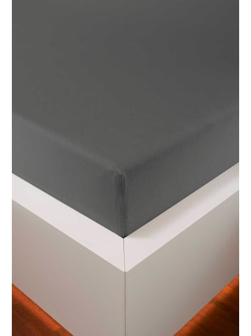 bellana jersey Spannbetttuch Edel-Jersey Elasthan in titan