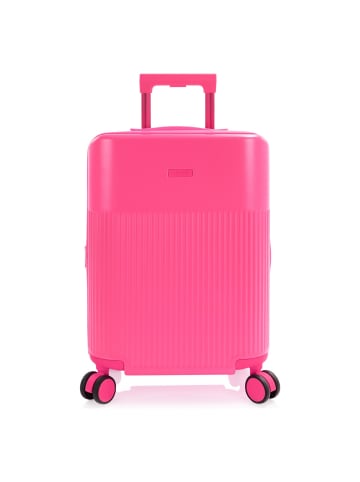 Heys HiLite 4 Rollen Kabinentrolley S 52.5 cm mit Dehnfalte flamingo pink