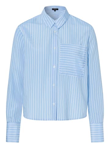 More & More Streifenbluse in fresh skyblue white woven blouse stripe