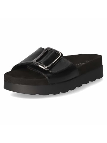 Tamaris Pantolette in schwarz