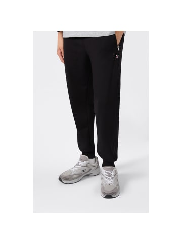 Champion Rib Cuff Pants in Schwarz