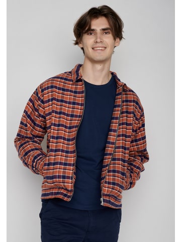 GreenBomb Jacke Basic in GebranntesGebranntes Orange  karo
