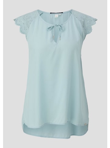 QS Bluse in 6103_helles türkis