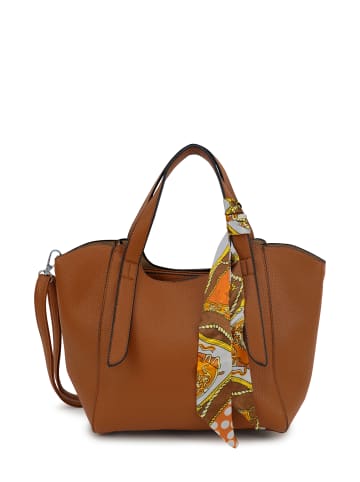 Harpa Handtasche SAGE in caramel brown