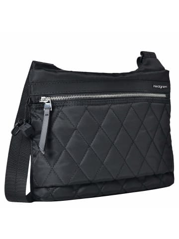 Hedgren Women's Faith - Schultertasche 24 cm RFID in quilted black