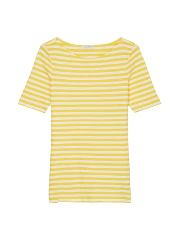 Marc O'Polo Gestreiftes T-Shirt slim in multi/ corn yellow