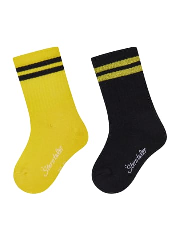 Sterntaler Active Socken Ringel 2er-Pack in gelb