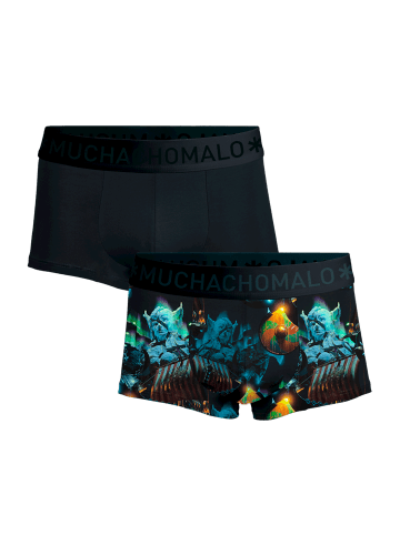 Muchachomalo 2er-Set: Boxershorts in Multicolor/Blue