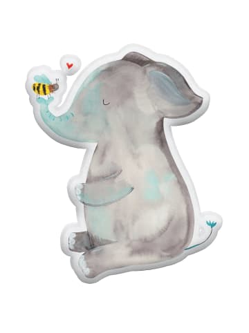 Mr. & Mrs. Panda Kuschelkissen Elefant Biene ohne Spruch in Weiß