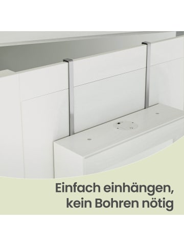 SONGMICS 2er-Set:Schmuckschrank Caeley in Goldfarben - (B)2.2 x (H)32 x (T)1.2 cm